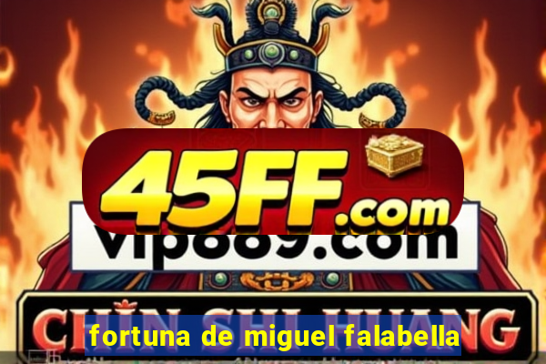 fortuna de miguel falabella